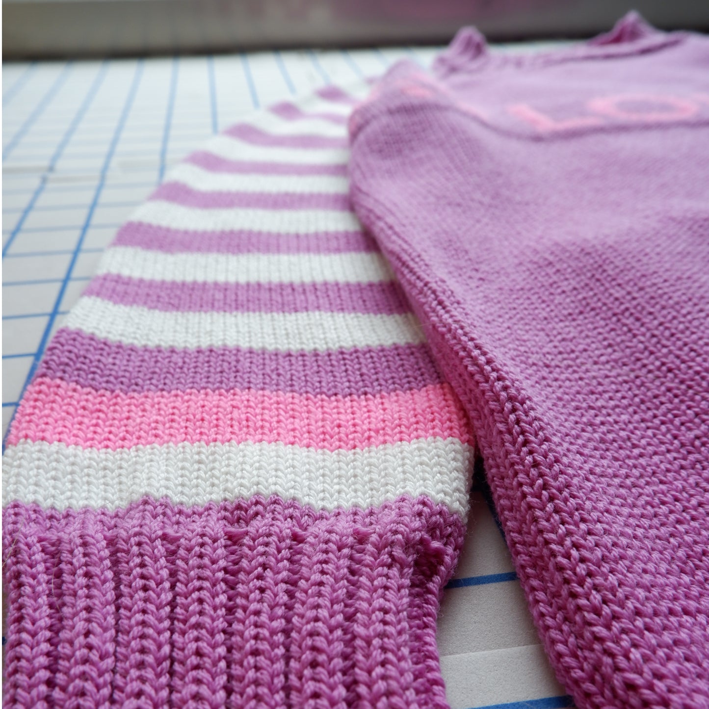 Striped Sleeve, Long