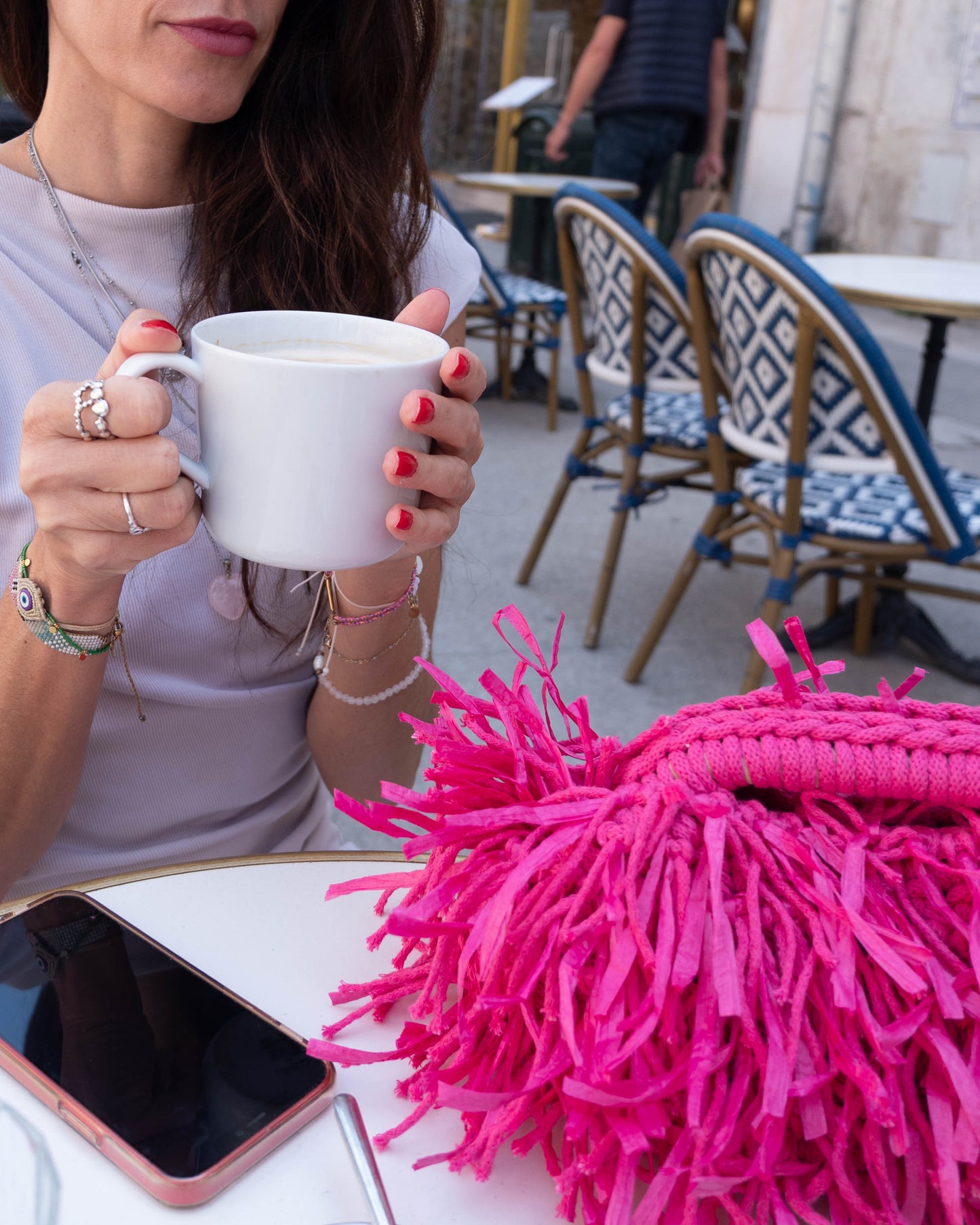 PATRI Raffia - Fuchsia