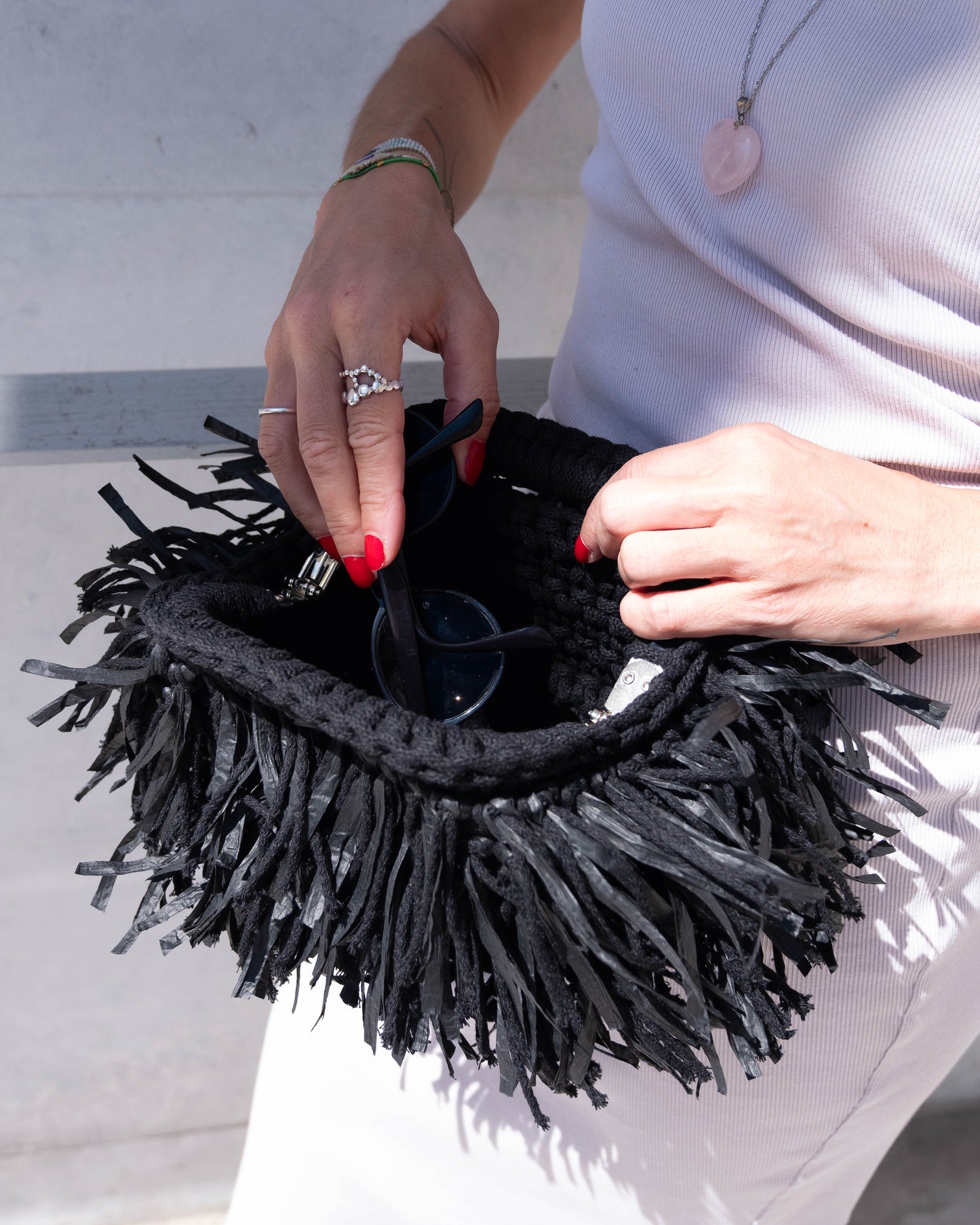 PATRI Raffia - Black