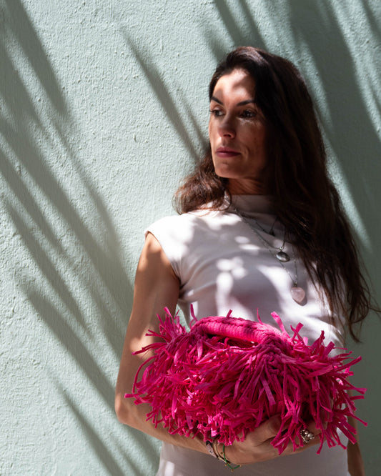 PATRI Raffia - Fuchsia