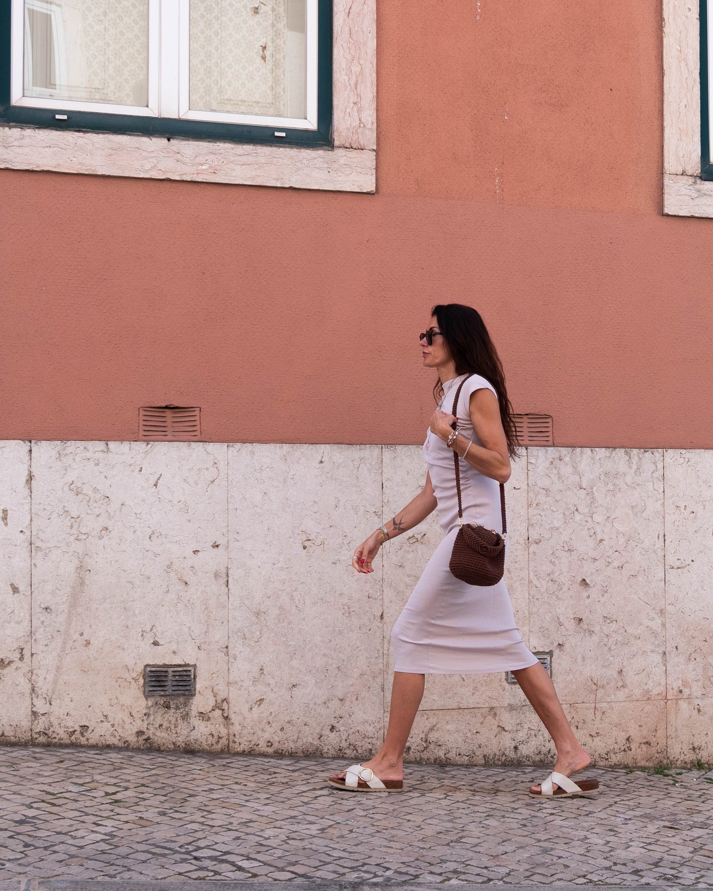 Bucket PIA Mini - brown