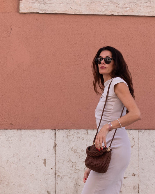 Bucket PIA Mini - brown