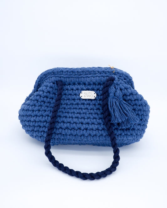 Handbag AMIE - denim blue (Small, Big)
