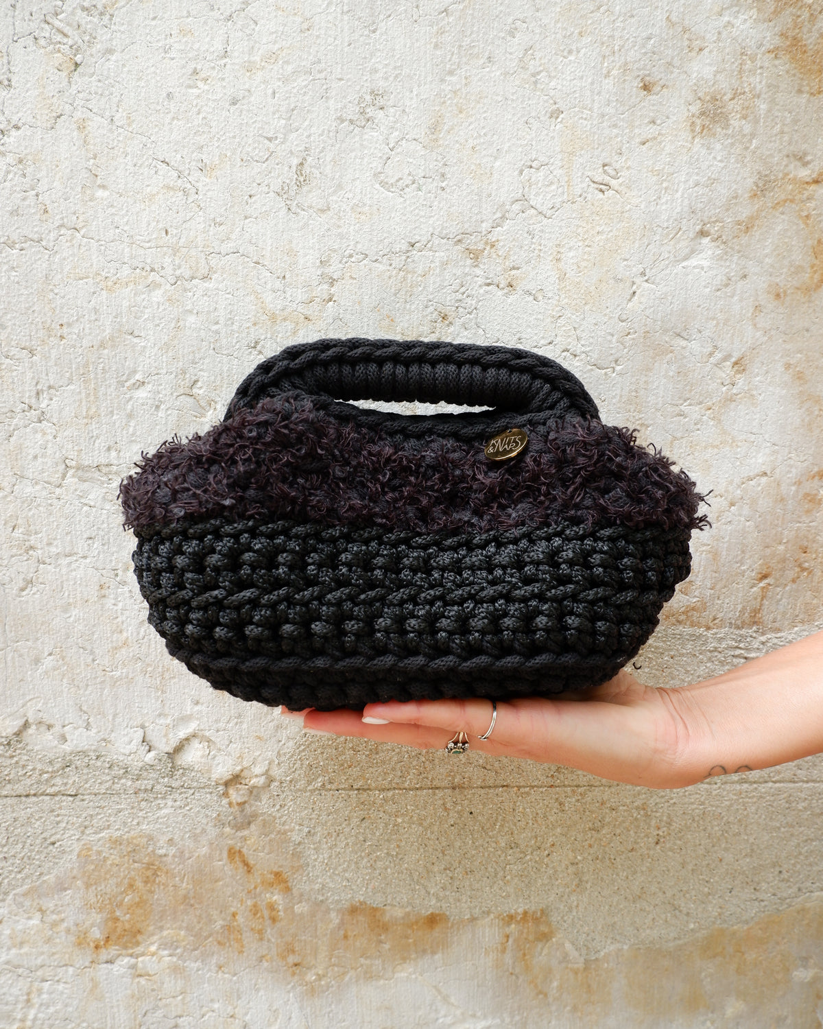 PATRI Teddy - black mix