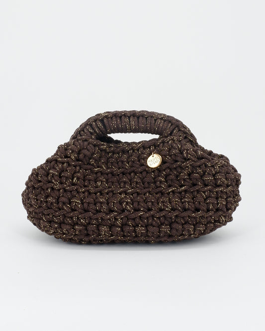 PATRI Mini - dark brown golden