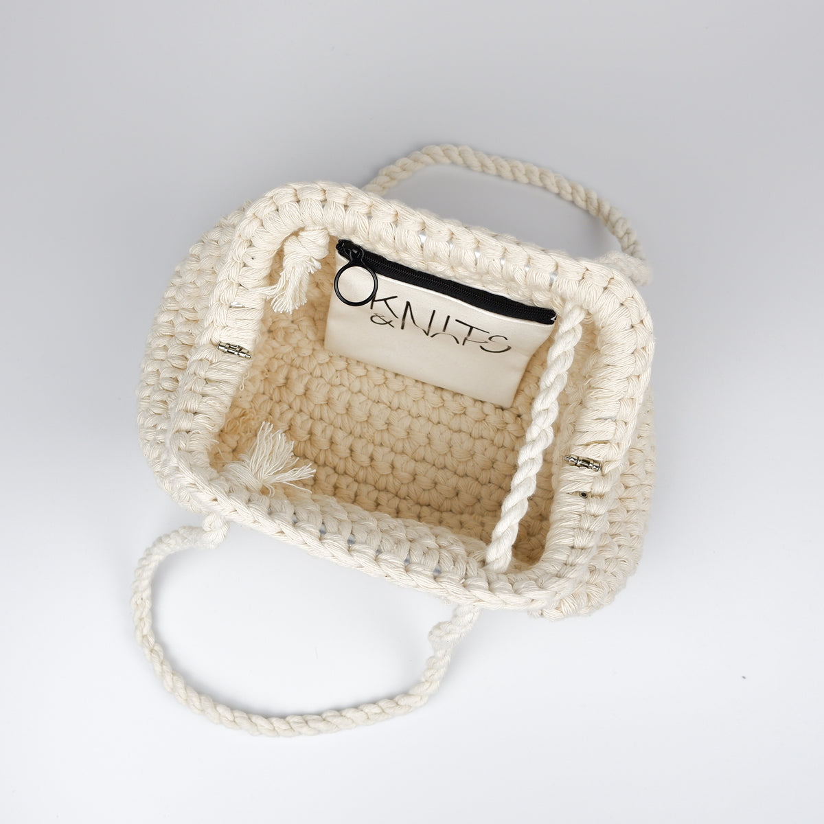 Handbag AMIE - natural (Big)