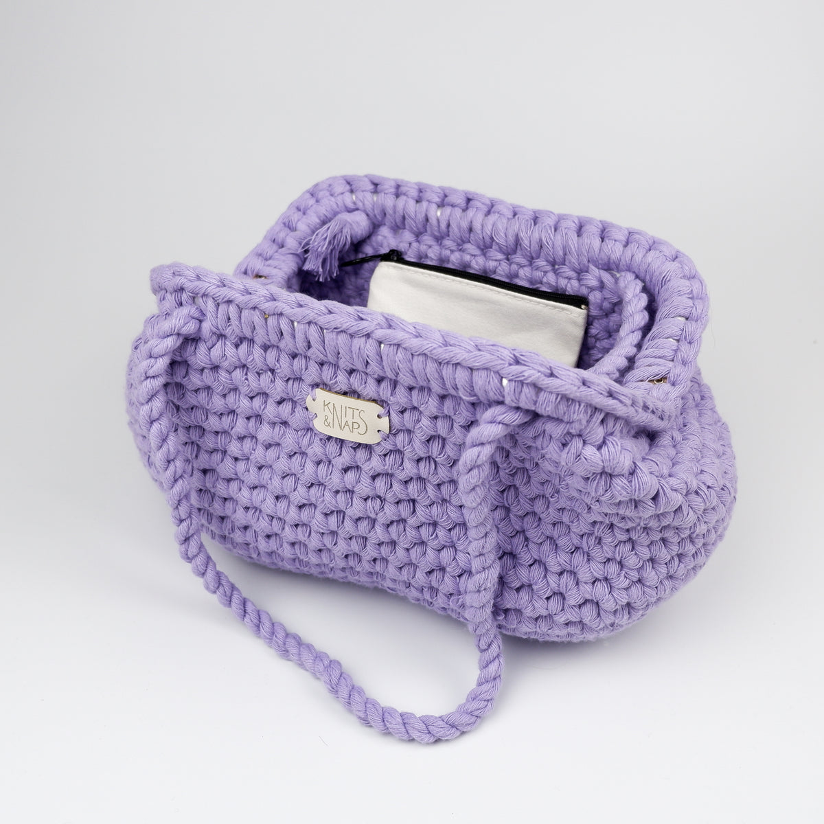 Handbag AMIE - violet (Small, Big)