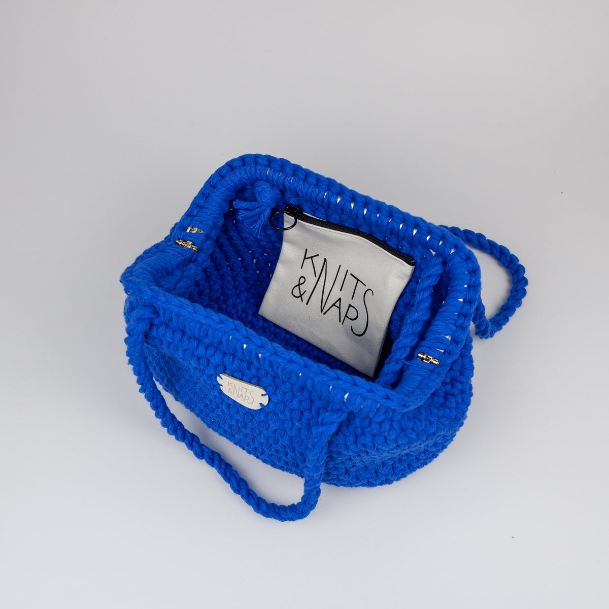 Handbag AMIE - electric blue (Small, Big)