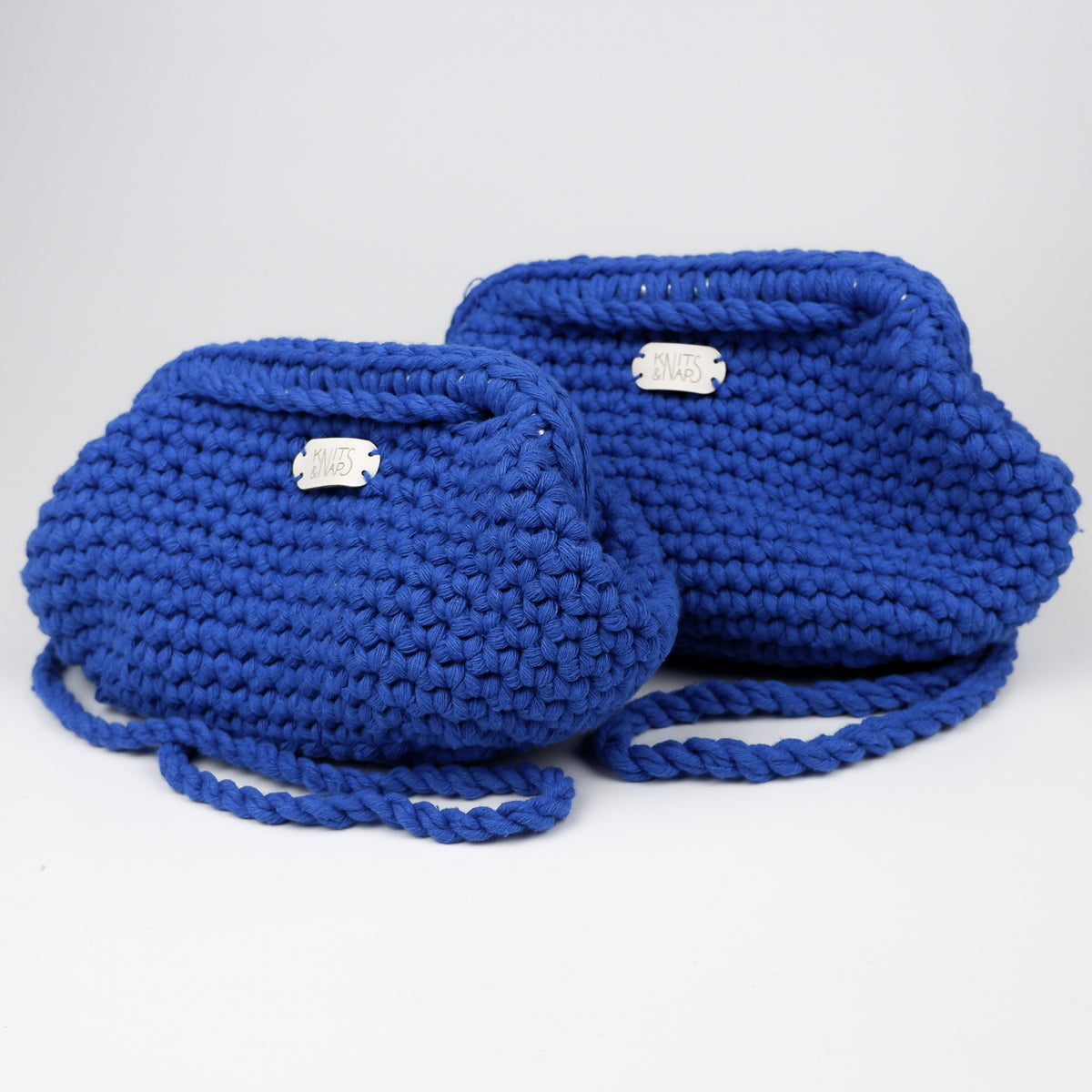 Handbag AMIE - electric blue (Small, Big)