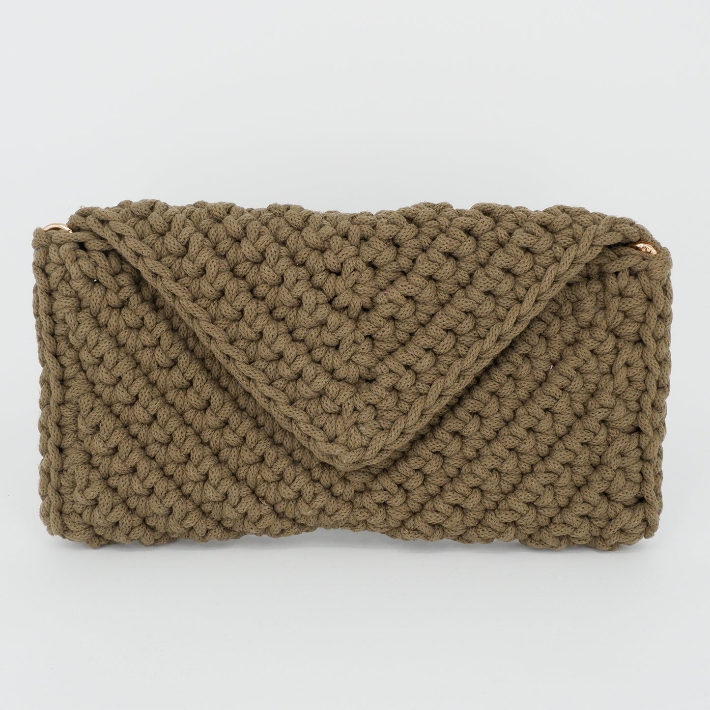 V Clutch - olive green