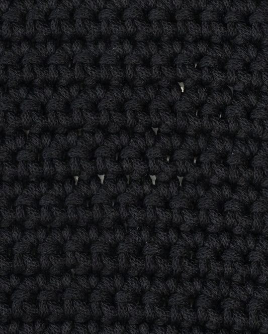 LILY - black (unicolour cotton)