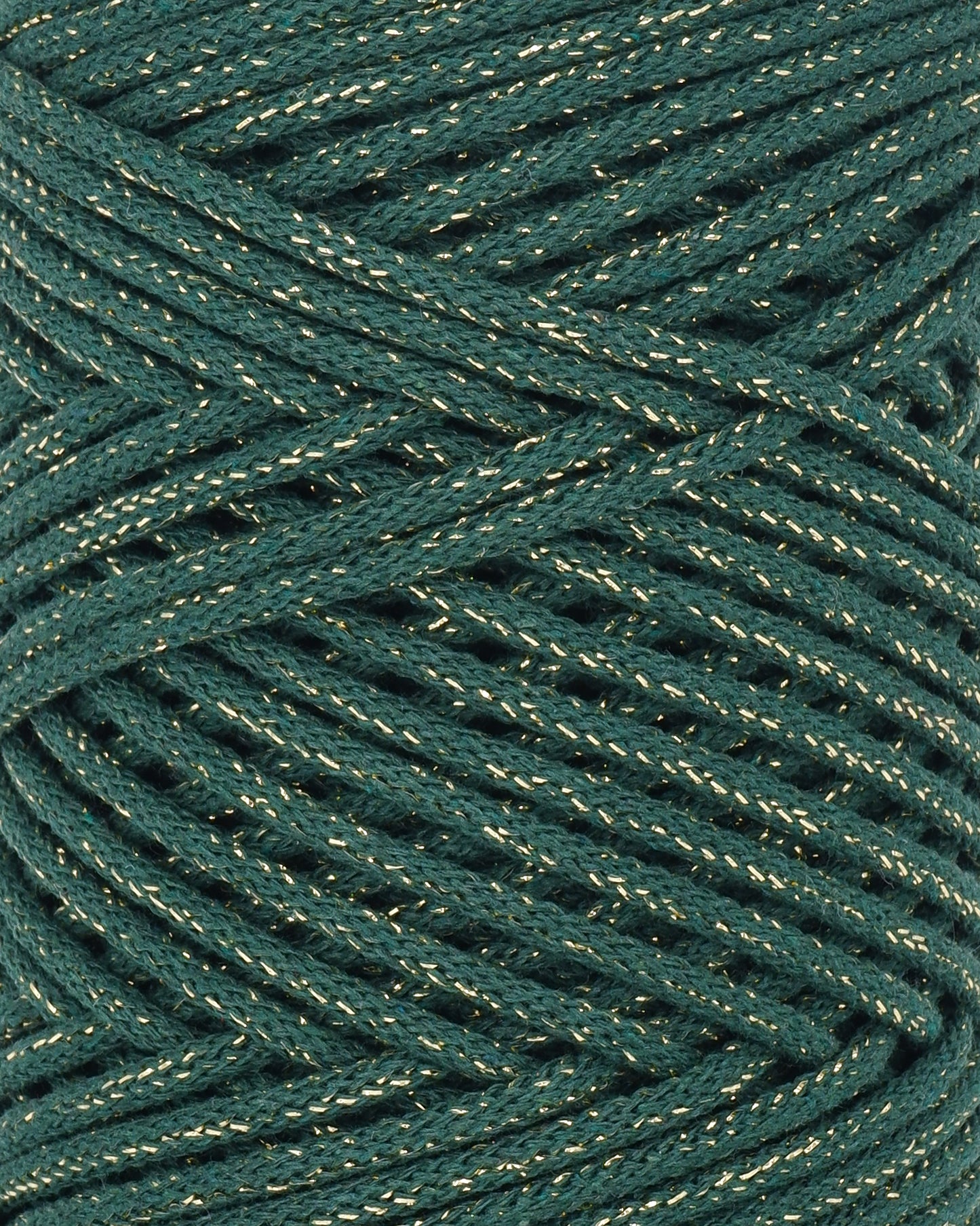 LILY - bottle green golden (shiny cotton)