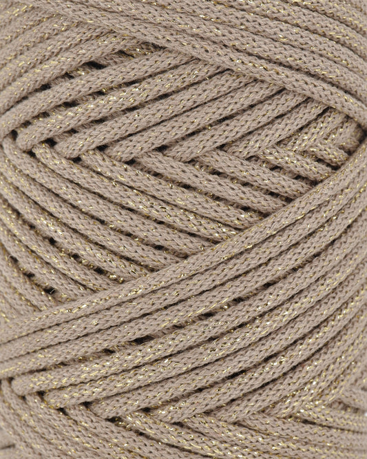 LILY - mokka golden (shiny cotton)