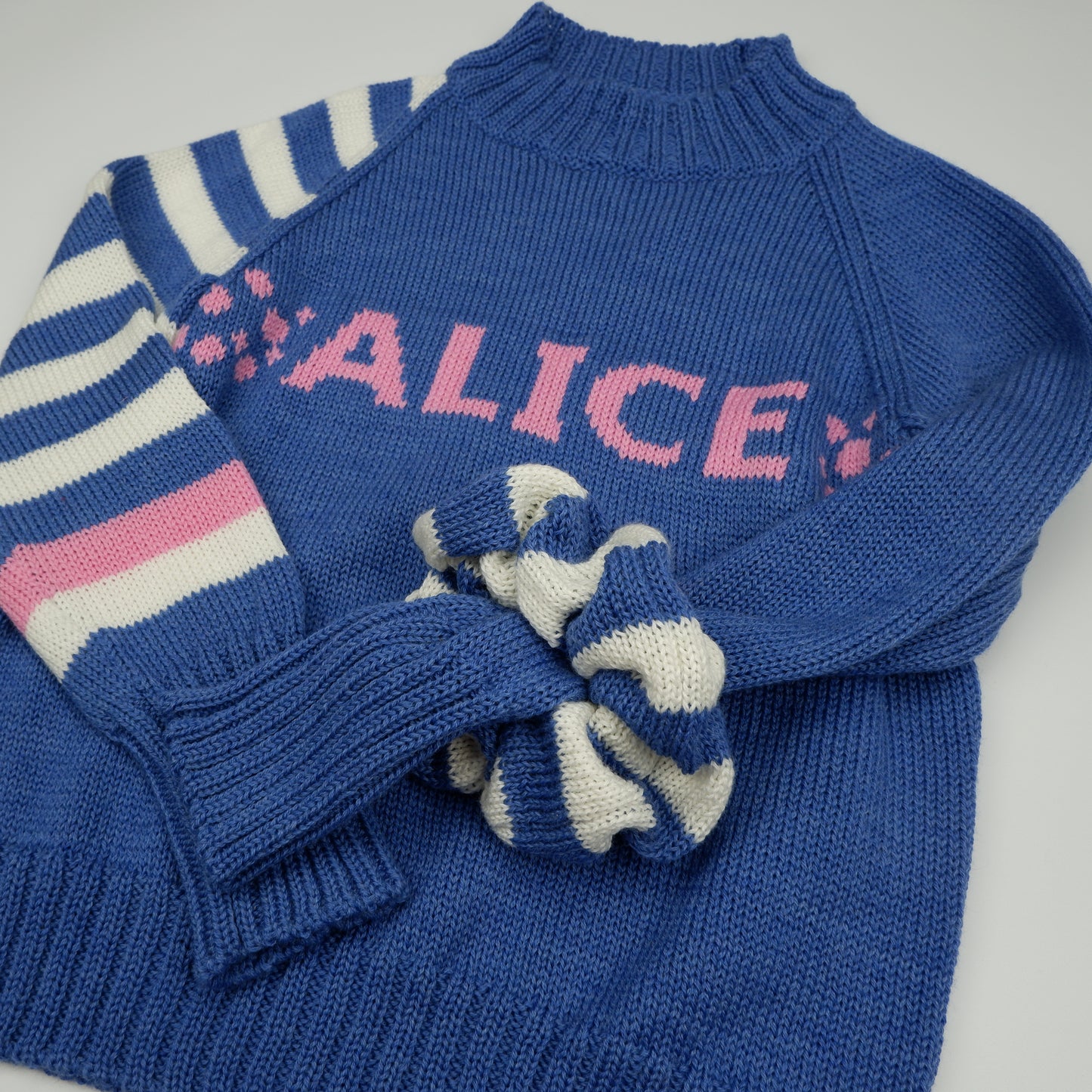 Hair Scrunchy (big stripes)